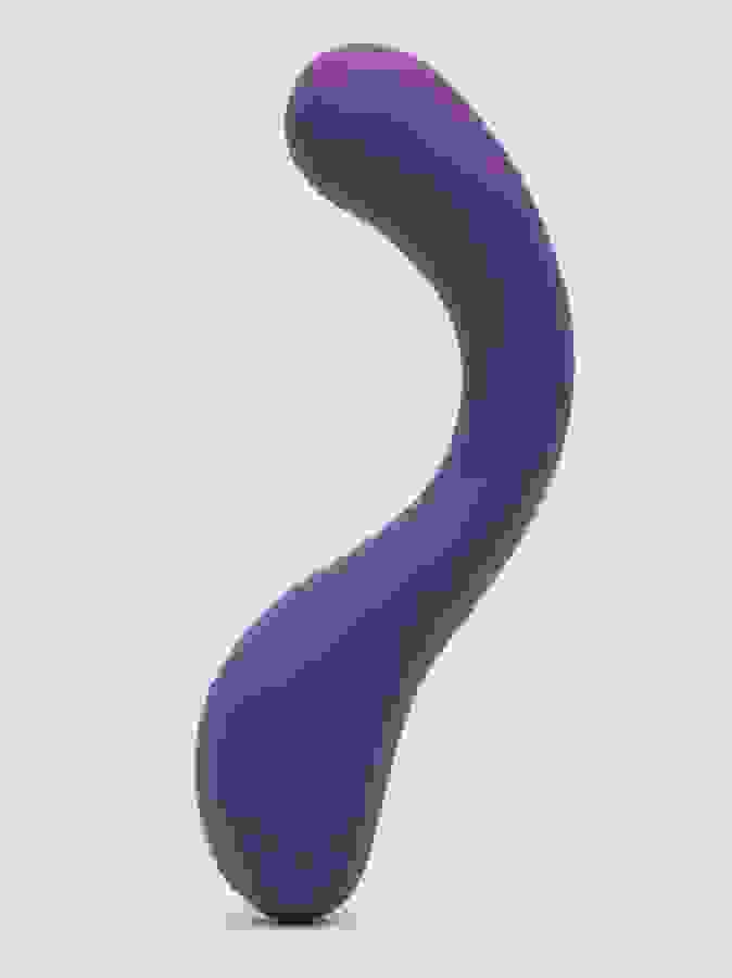 Desire Luxury Rechargeable Curved G-Spot Vibrator, Purple, hi-res
